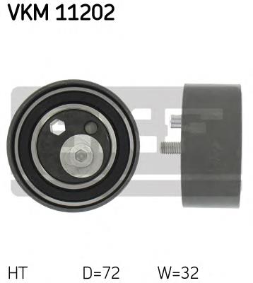 Ролик натягувача ременя ГРМ VKM11202 SKF