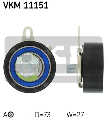 Ролик натягувача ременя ТНВД SKF VKM11151