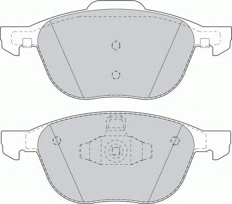 Тормозні колодки Ferodo FDB1594