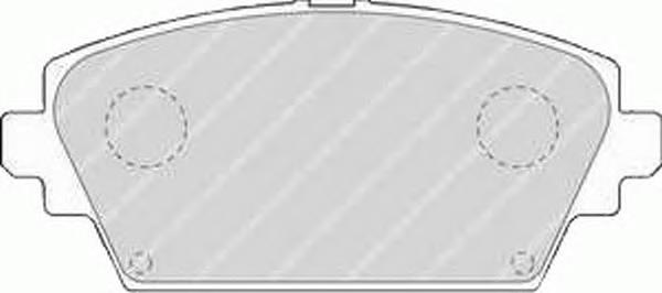 Гальмівні колодки Ferodo FSL1580 ціна, від 20.09 USD