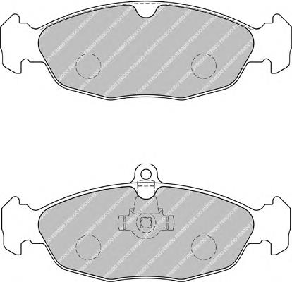 Колодки гальмові задні, дискові FDB1903 Ferodo