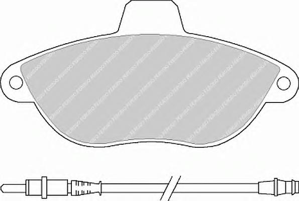 Тормозні колодки Ferodo FDB1002