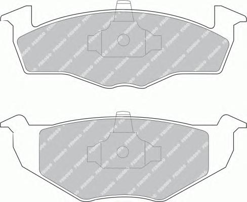 Купити FSL1054 Ferodo Колодки гальмівні передні, дискові