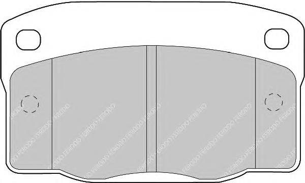 Гальмівні колодки Jurid/Bendix DB1164 ціна, від 10.25 USD