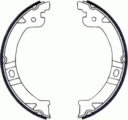 Купити FSB597 Ferodo Гальмівні колодки гальма стоянки