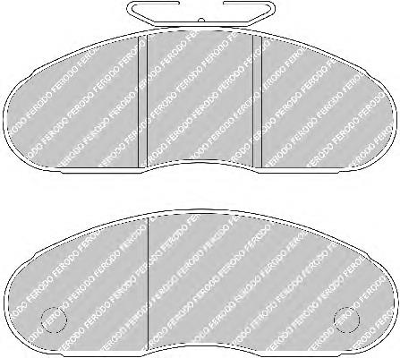 Гальмівні колодки Ferodo FVR791 ціна, від 28.17 USD