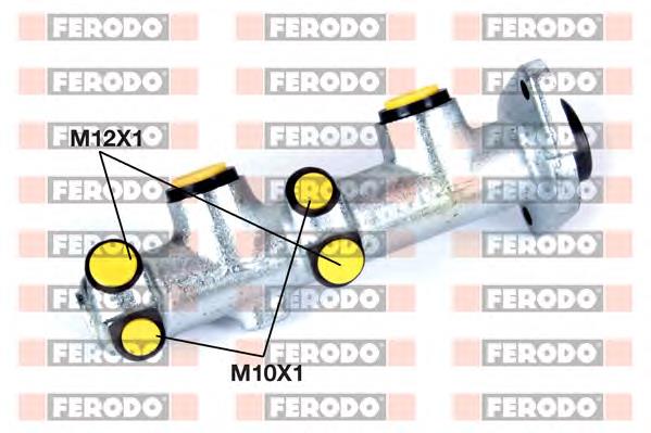 Циліндр головний гальма (Гідротормоз) Ferodo FHM1025 ціна, від 31.46 USD