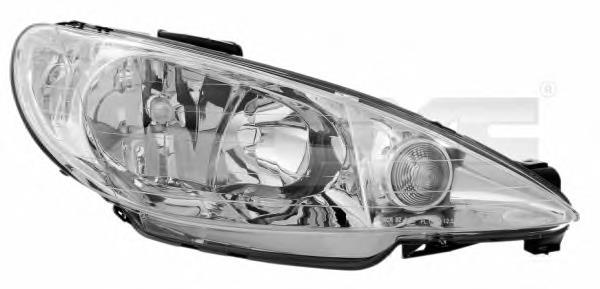 Основна фара - вставка TYC 206155052 ціна, від 51.32 USD