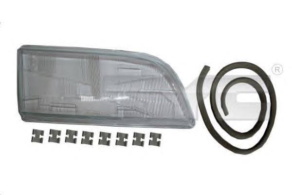 Скло фари правої TYC 203729LA1 ціна, від 28.22 USD