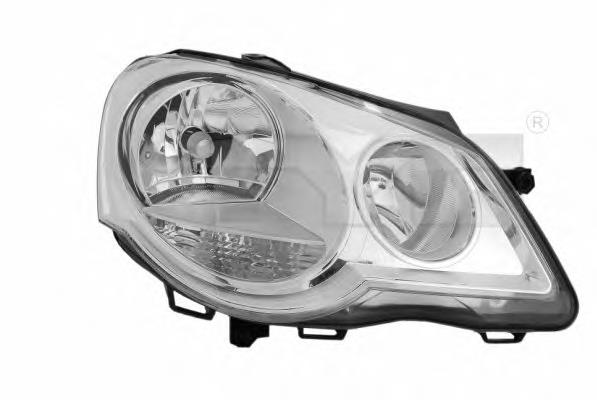 Фара передня права TYC 200729052 ціна, від 97.87 USD