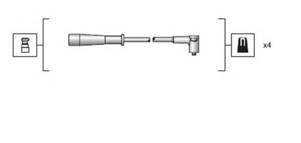 941318111130 Magneti Marelli Проводи високовольтні