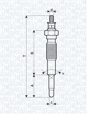 Свічки запалювання Magneti Marelli 062900063304