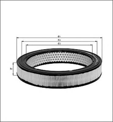 Фільтр повітряний K434797 Mitsubishi