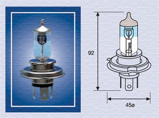 002585100000 Magneti Marelli Лампочка галогенна