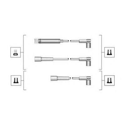 Дроти запалювання Magneti Marelli 941319170072 ціна, від 12.40 USD