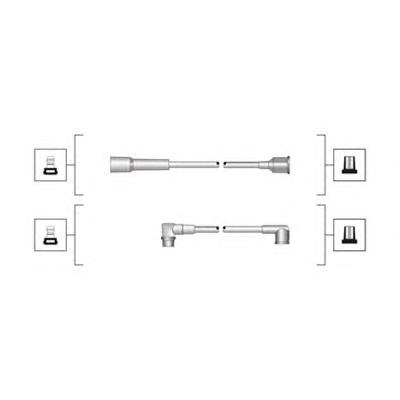 941319170067 Magneti Marelli Проводи високовольтні