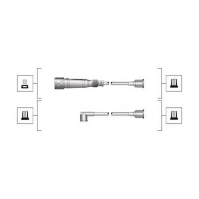 941319170103 Magneti Marelli Проводи високовольтні