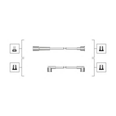 941319170106 Magneti Marelli Проводи високовольтні