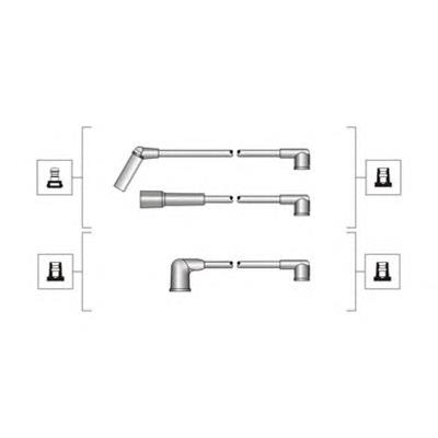 941319170001 Magneti Marelli Проводи високовольтні