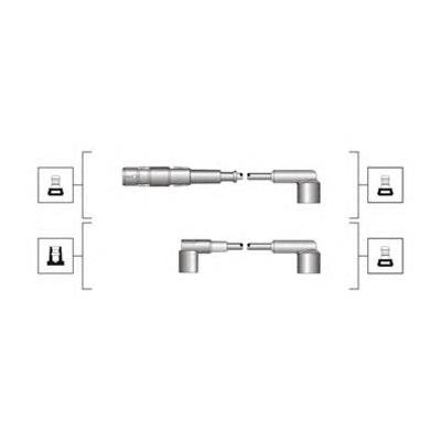 941319170048 Magneti Marelli Проводи високовольтні