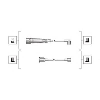 941319170011 Magneti Marelli Проводи високовольтні