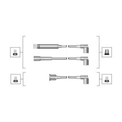 Дроти запалювання Magneti Marelli 941319170009 ціна, від 14.94 USD