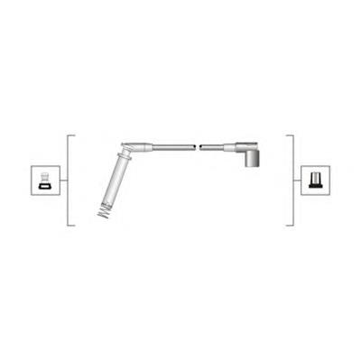 Дроти запалювання Magneti Marelli 941319170018 ціна, від 15.48 USD