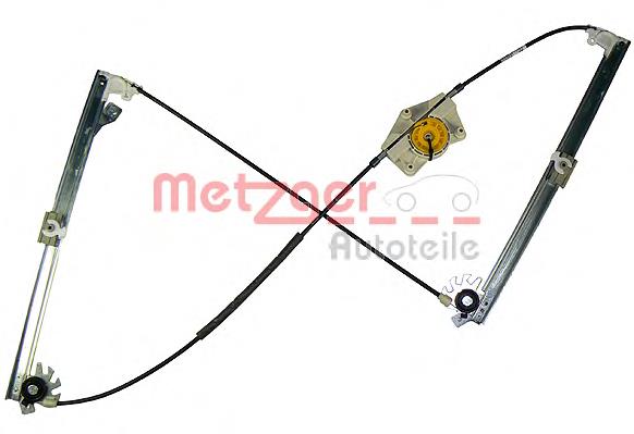 Склопідйомник передньої лівої двері 2160054 Metzger