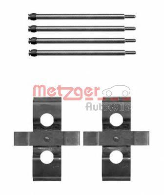 1091611 Metzger Ремкомплект передніх гальм