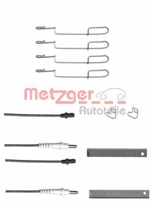 1091280X Metzger ремкомплект гальмівних колодок