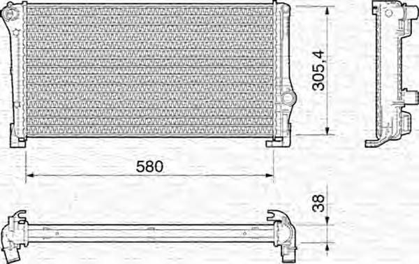 Радіатор охолодження NRF 53248A
