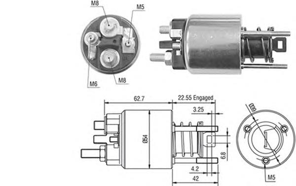 Реле втягуюче стартера 940113050423 Magneti Marelli