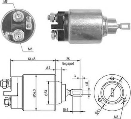 Контактор Magneti Marelli 940113050011 ціна, від 18.59 USD