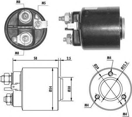 Контактор Magneti Marelli 940113050061 ціна, від 17.76 USD