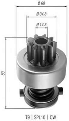 Бендикс Magneti Marelli 940113020358 ціна, від 18.08 USD