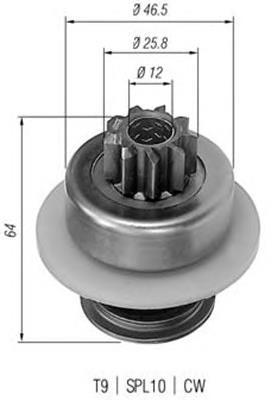 Купити A0001515813 Mercedes Бендикс стартера