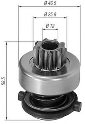 Купити 940113020138 Magneti Marelli Бендикс стартера