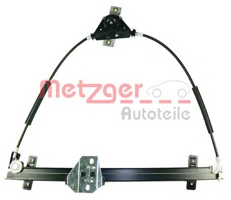 2160006 Metzger Склопідйомник передньої правої двері