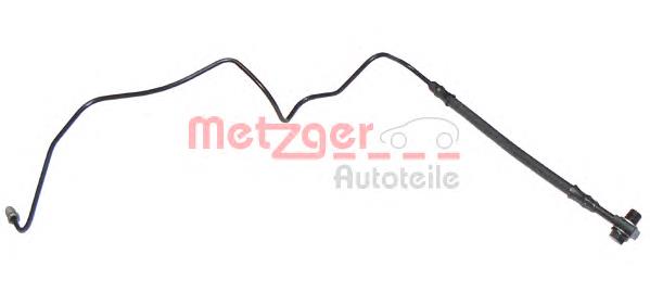 Шланг гальмівний задній, лівий Metzger 4119354 ціна, від 16.29 USD