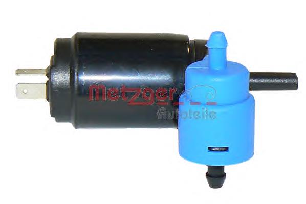 Насос-двигун омивача скла, перед/зад 2220011 Metzger