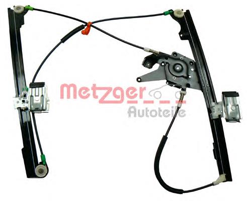 2160010 Metzger Механізм склопідіймача дверей передніх, правих