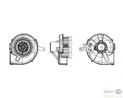 069412211010 Magneti Marelli Електромотор пічки