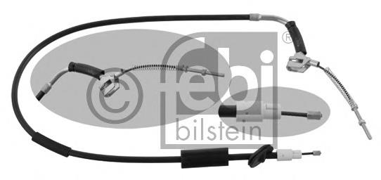 Трос стоянкового гальма передній Febi 34913 ціна, від 18.88 USD
