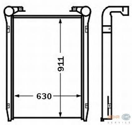 Інтеркулер 5010230488 Renault (RVI)
