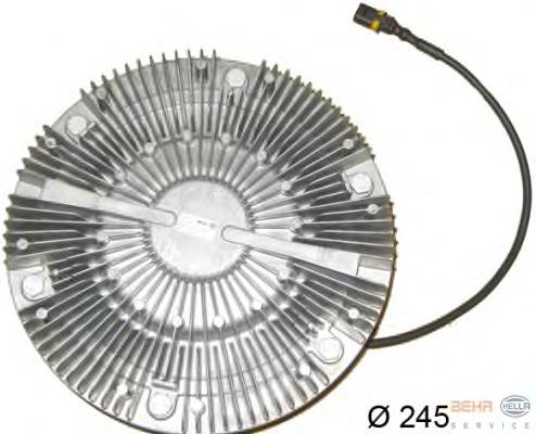 Вискомуфта вентилятора 8MV376757661 HELLA