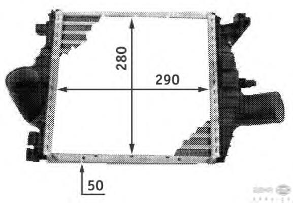 Інтеркулер 8ML376724121 HELLA