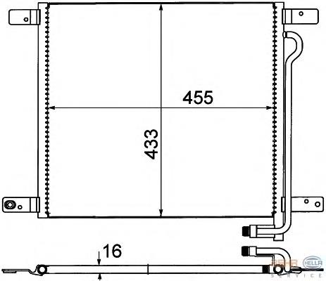 Конденсатор кондиціонера Thermotec KTT110428 ціна, від 79.61 USD