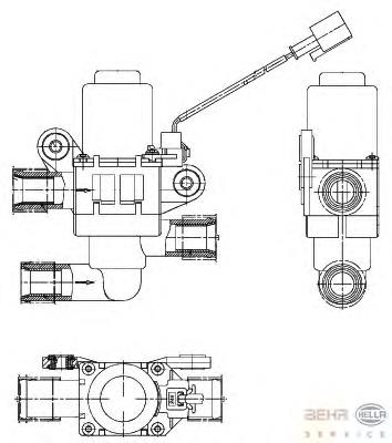 Кран обігрівача MAN 81619670011