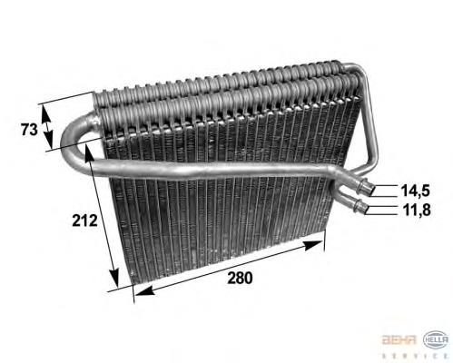 Випарник HELLA 8FV351211031