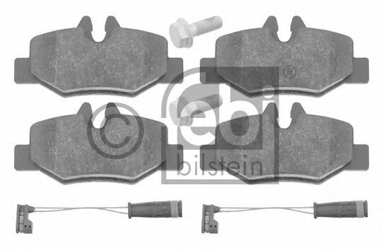 Задні гальмівні колодки Febi 16535 ціна, від 19.72 USD